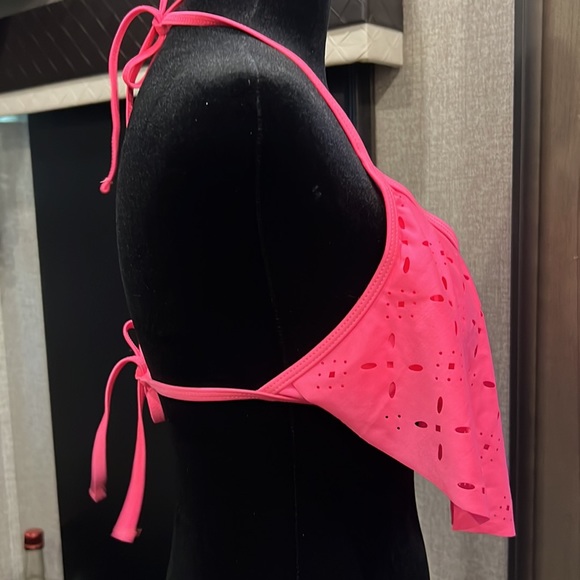 NWT SO Flowy Bikini Top - Hot Pink (L)🔥 - Picture 6 of 6